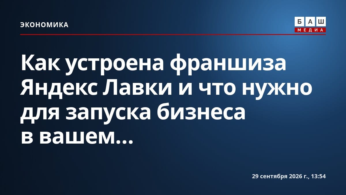Как устроена франшиза Яндекс Лавки и что нужно для запуска бизнеса в вашем...