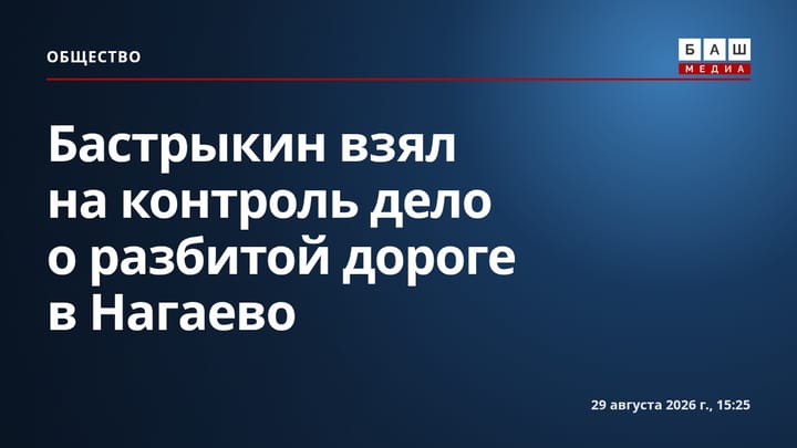 Бастрыкин взял на контроль дело о разбитой дороге в Нагаево