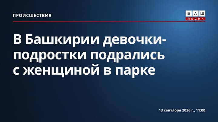 В Башкирии девочки-подростки подрались с женщиной в парке