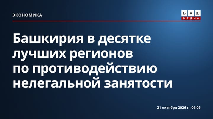 Башкирия в десятке лучших регионов по противодействию нелегальной занятости